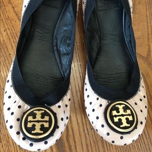 Tory Burch polka dot flats